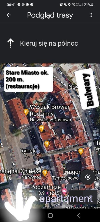 Apartament Przy Starym Miescie Щецин Экстерьер фото
